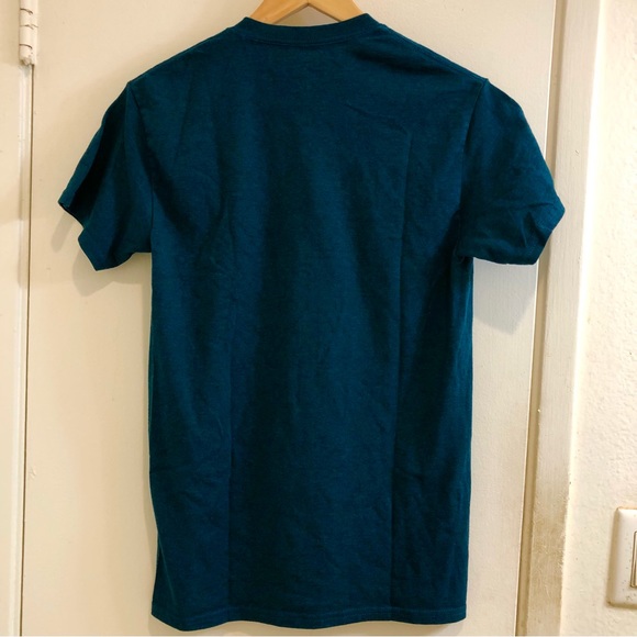 Primitive Skateboarding Short Sleeve T-Shirt. Dark Aquamarine Color. Size Small. - Picture 6 of 9